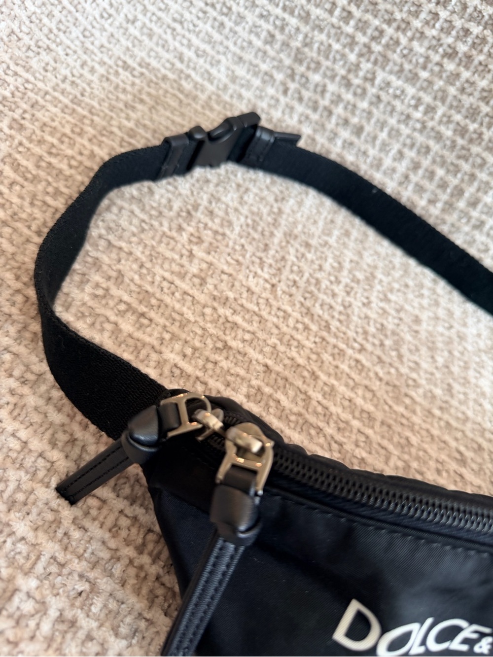 Dolce & Gabbana Black Logo Milano Belt Bag - Picture 3 of 6
